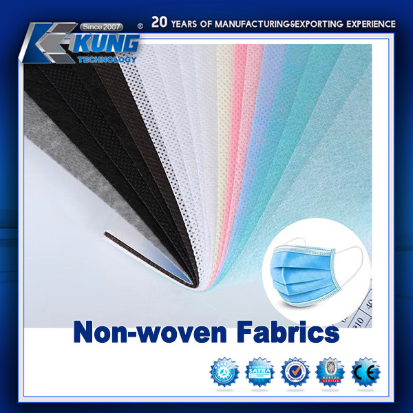 Multicolor PVC Non Woven Fabric Lightweight Thickness 45mm Durable