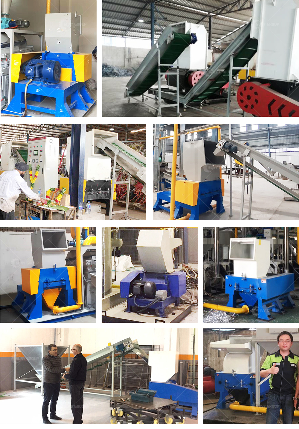 Rotating Diameter dia700 Organic Food Crushing Machine with Video Outgoing-Inspection