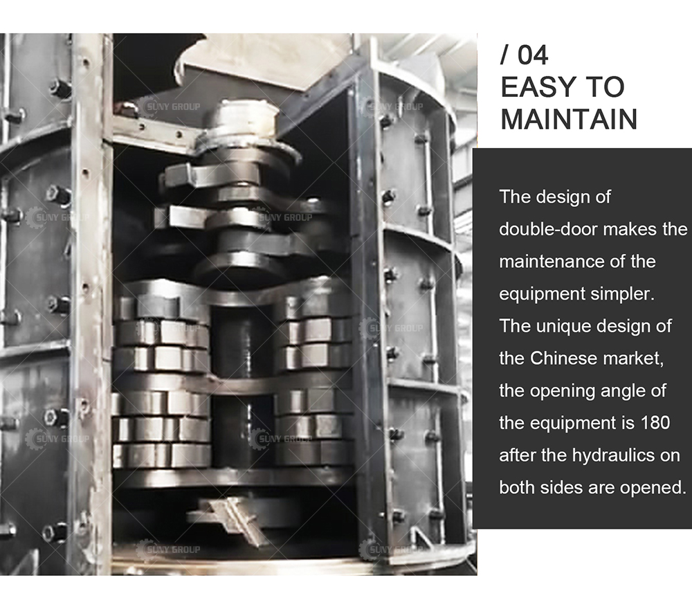 Manufacturing Plant Vertical Hammer Mill Shredder Aluminum Cast Crusher