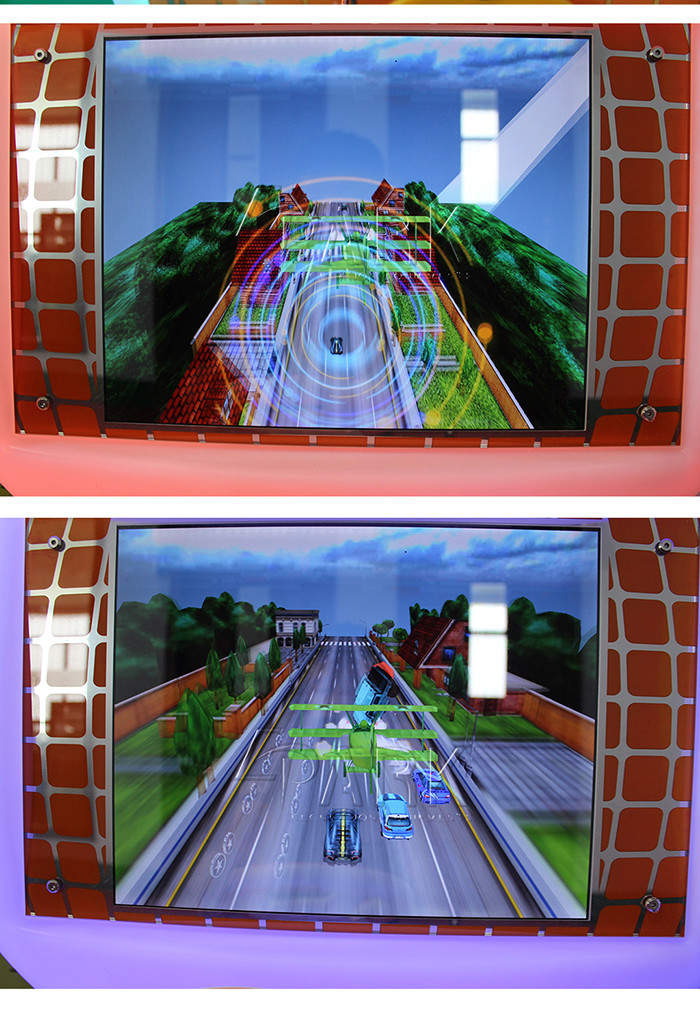Arcade Coin Operated Amusement Car Racing Game Machine With HD LCD Display