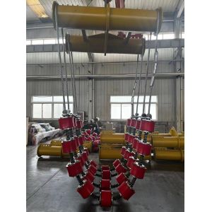 Oil and Gas Industry Pipeline Lowering Tool Pipe Roller Cradle with 55000 kg Max