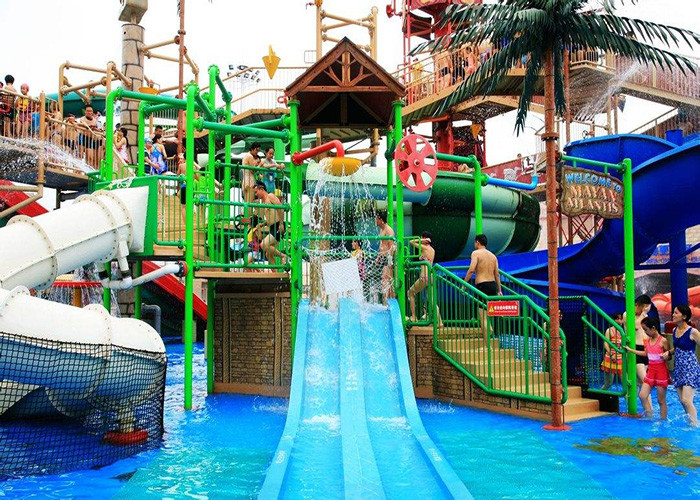 30m3/h Outdoor Aqua Playground Kids Water Play Equipment