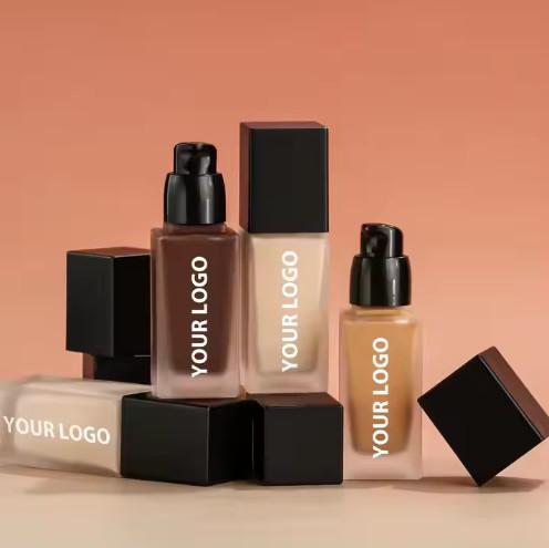 OEM/ODM Hydrating Liquid Foundation Private Label White Mineral Foundation for