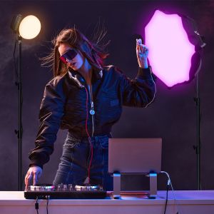  App control led cob pocket fill light 60W with cooling fan RGB color Manufactures