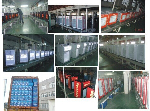170L Drink Show Case Cooler front open Cooler Displayer