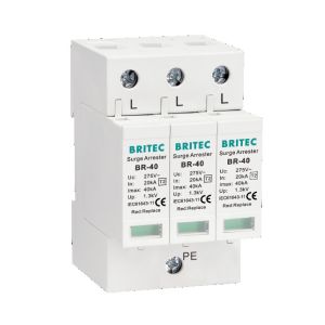 BR-40 2P Surge Protection Device Class II Spd 275v lightning surge protector