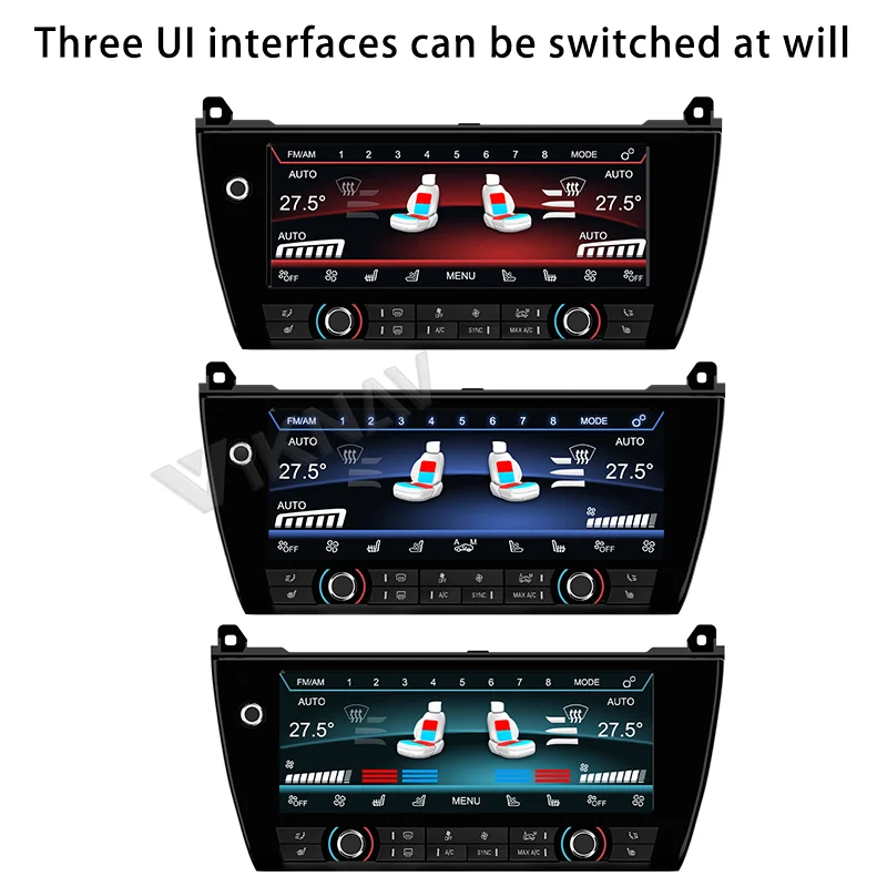 BMW 5 Series Car AC Control Panel Multimedia Player F10 F11 F07 F18 M5 2011-2017