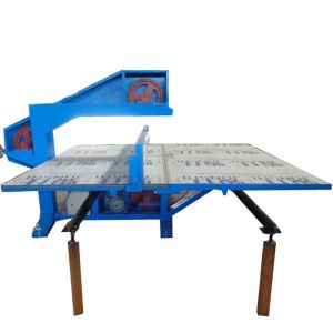 450mm Manual Kitchen Sponge Vertical Cutting Slitting Machine for Accurate