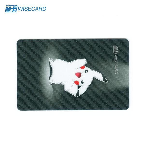 Quality RFID HF 13.56MHZ NFC Business Paper Card ISO7816 0.84mm Height for sale