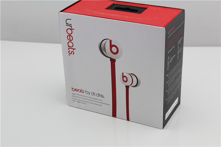 urBeats Earphones Wired White & Red With Medium Earbuds made in china grgheadsers.com