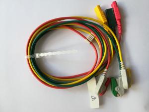 China Original Goldway 3 lead ECG  cable , LL type, clip end ,IEC on sale