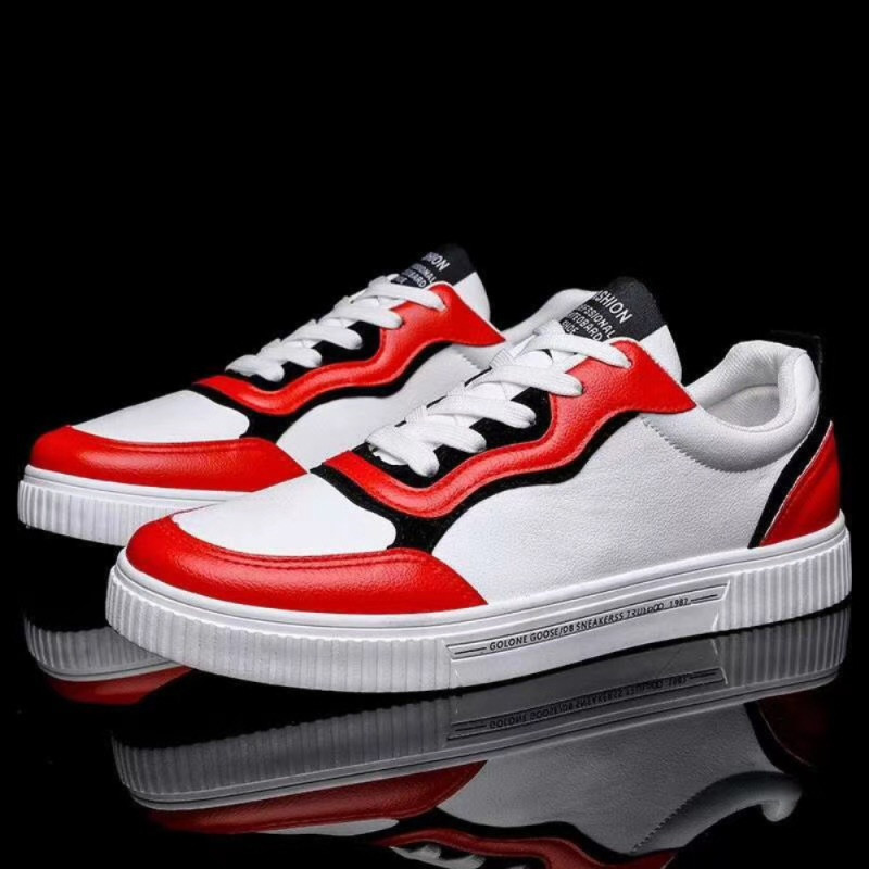 Color Matching Cool Skate Shoes Men's Skateboarding Shoes