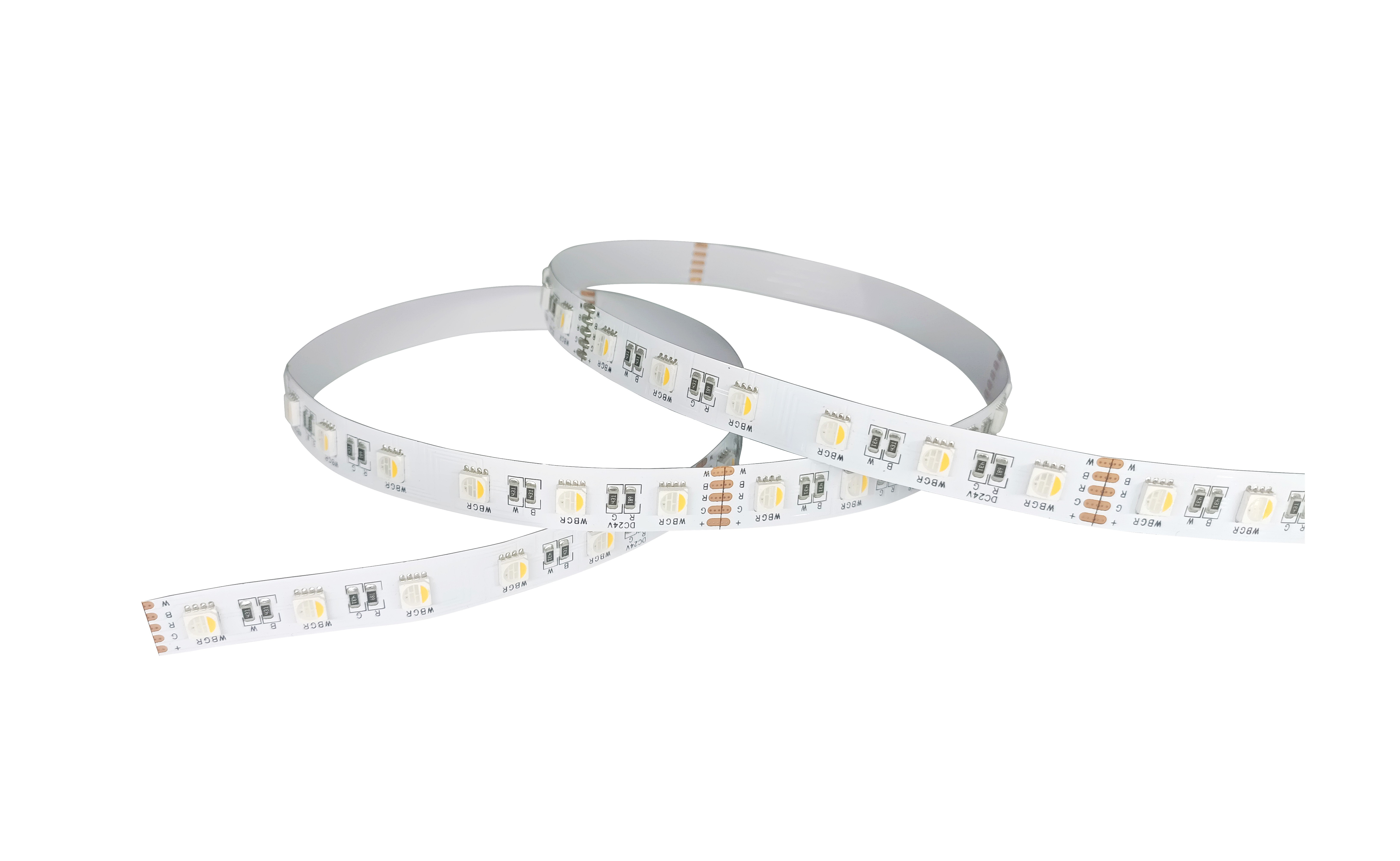 RGB SMD5050 60pcs LED Flexible Tube Lights Neon Running Water Lamp