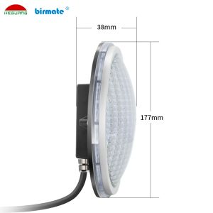 China 120° Beam 12v IP68 ABS PAR56 Underwater Led Pool Light on sale
