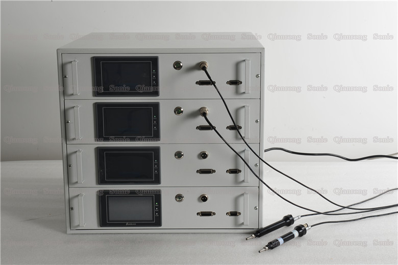 0.15mm PVC Sheet Ultrasonic Metal Welding Machine , Hand Held Ultrasonic Plastic Welder By 70Khz Ultrasound Technology