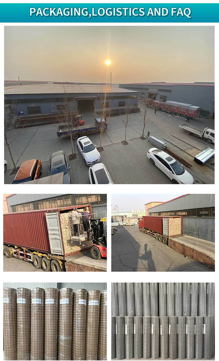 Fence barbed wire breeding galvanized welded mesh mesh balcony steel wire fence galvanized Wire Mesh
