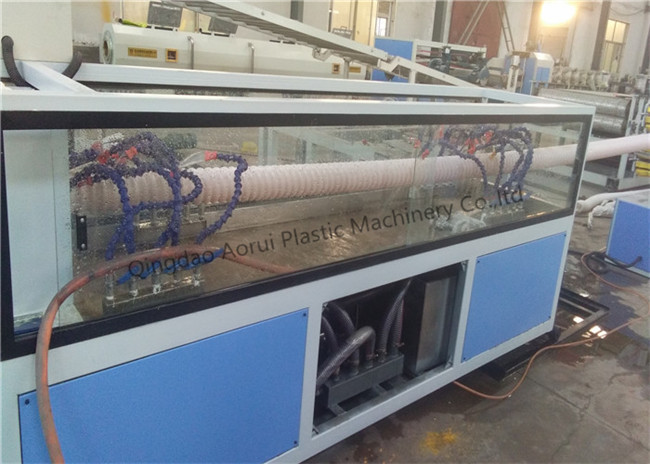 380V 50HZ PE Plastic Pipe Extrusion Line , PE Carbon Spiral Reinforcing Pipe Making Machinery