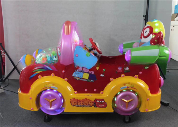 Dreamland Fun city game paradise coin operated happy car kiddie ride swing machine for children