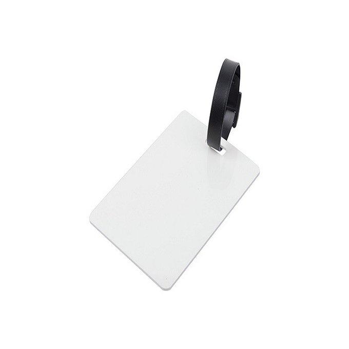 Double Sided Sublimation Luggage Tag Blanks For Sublimation Printing 3mm Thick