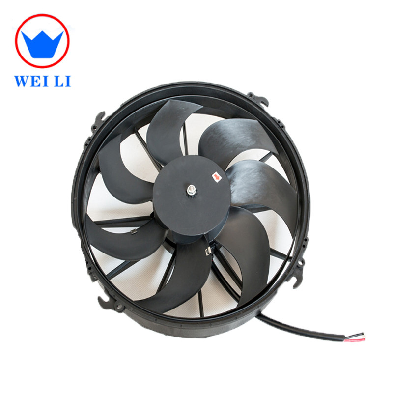 Universal 12V Brush DC 7 Blades Cooling/Refrigerator Air Conditioner Condenser Fan