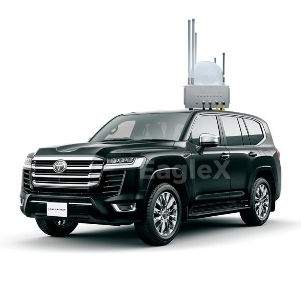 Car Modification Anti-FPV System RF Amplifier 50MHz~6GHz Detection Strike Drone