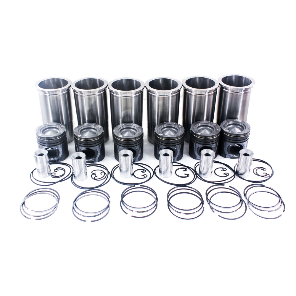 Steel Sinotruk MC11 Diesel Engine Repair Kit Cylinder Liner Sealing Ring Piston 200V01201-0417 202-00010-5103 100% -