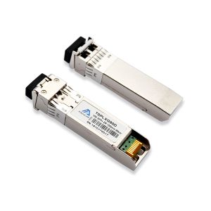 China RoHS Compliant 10G SFP+ Transceiver , Duplex LC DDM Fiber Optic Transceiver on sale