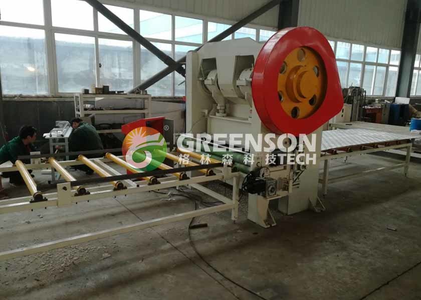 Fiber Cement Board Gypsum Board MDF Board Hole Punching Machine Making Machine