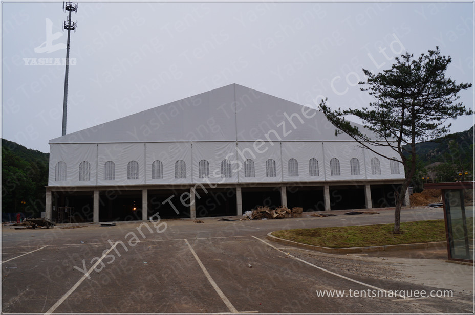 Transparent Glass Walls Clear Span Tents Waterproof Unique Marquee Hire