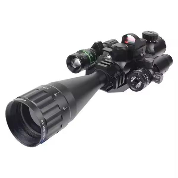 Mini Red Dot Sight+Red Laser Sight Hunting Scope Combo Optical Scope Reflex