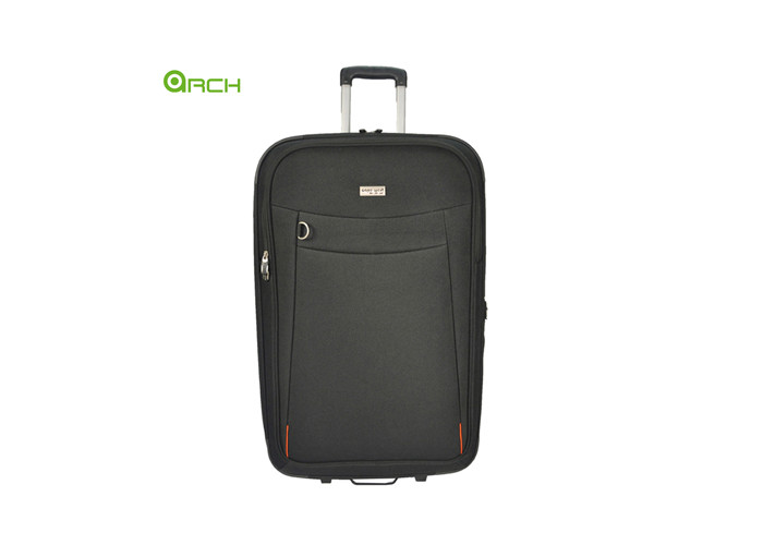28" Expandable Waterproof Suitcase With Retractable Handle