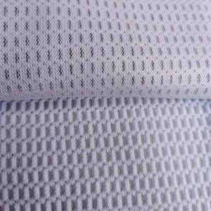 Cotton Airmesh 3d Space Fabric 2mm Knitted Breathable Mesh Fabric For Blankets