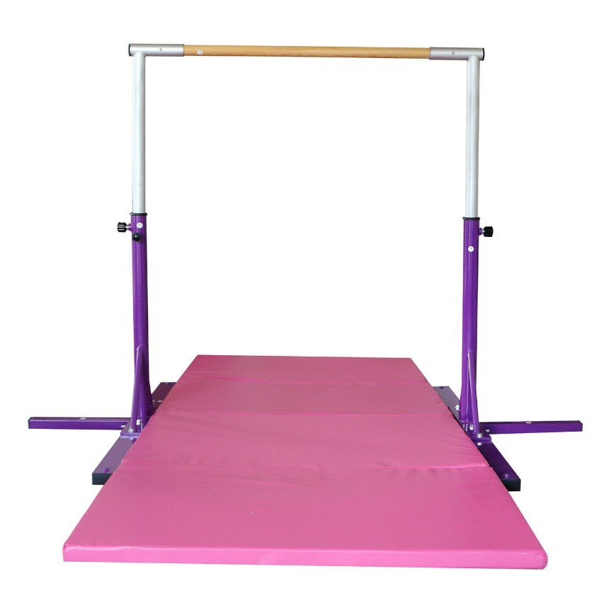 Gym Adjustable Horizontal Bar Gymnastics Home Training Sports Equipment Bars