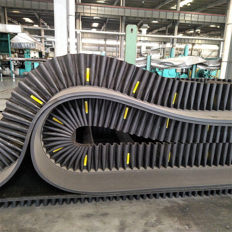 High Capacity Rubber Steel Cord Corrugated Sidewall Conveyor Belt