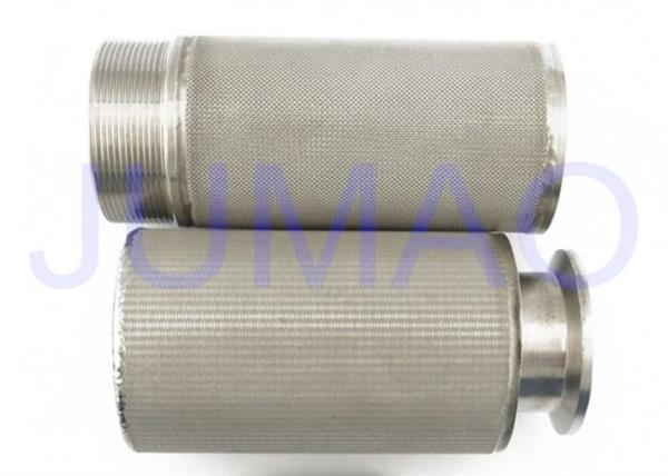 Industrial Sintered Stainless Steel Filter Catcher Uniform Precision And