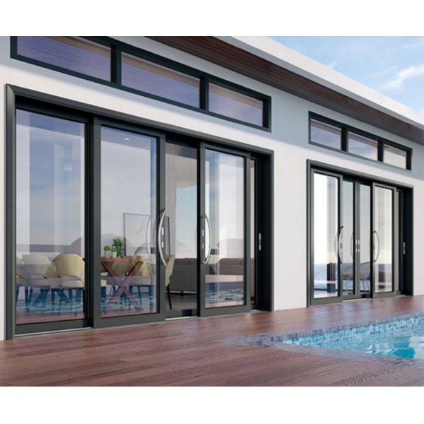 Quality Energy Efficient Aluminum Sliding Door with Durable Design and Smooth Operation for Residential and Commercial Use for sale