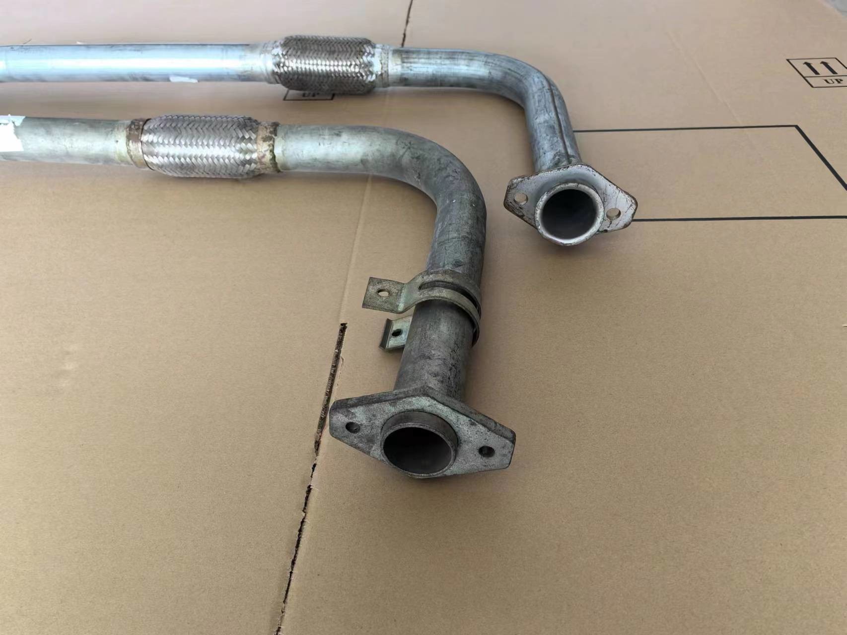 8971617820 Exhaust Pipe For 4JB1T Engine NKR Light Truck Spare Parts