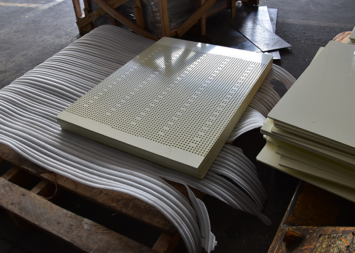 Thin Black Pvc Perforated Plastic Mesh Sheet For Food Industry