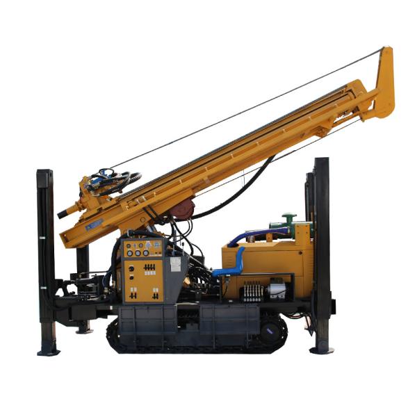 Crawler Mounted RCF350C 350m Deep Water Well Drilling Rig Hydraulic Easy