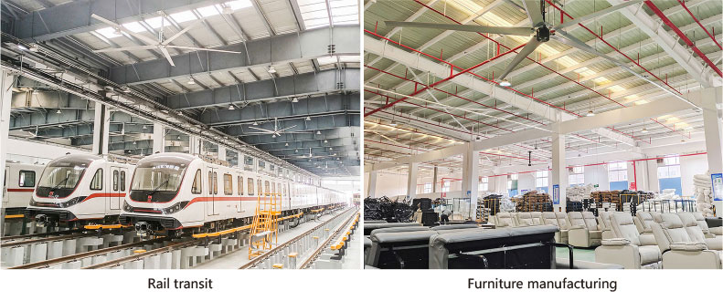 Large  Industrial Ceiling Fans