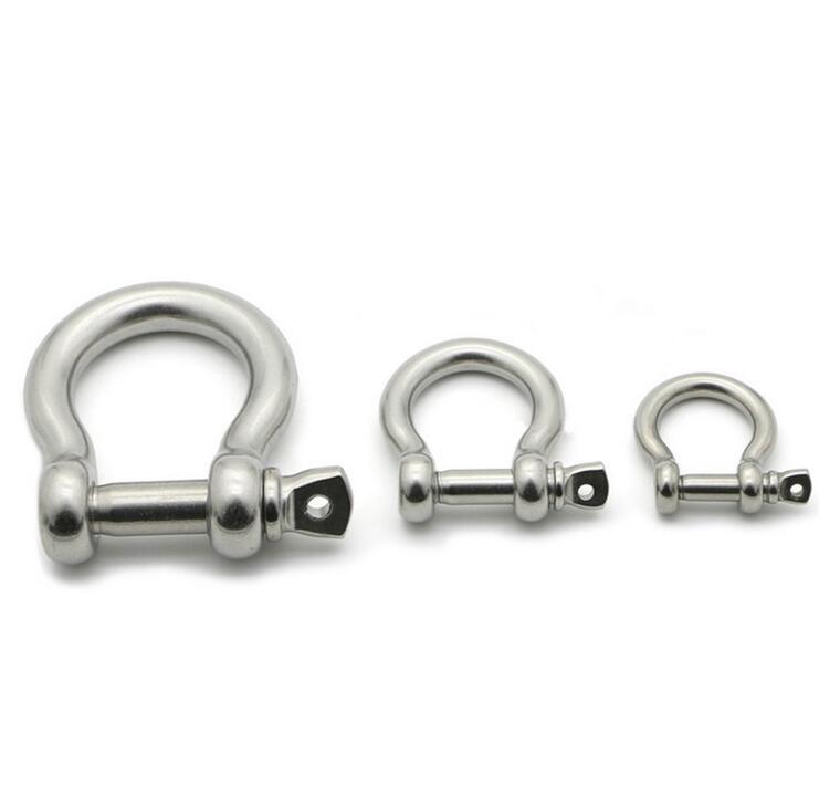 5mm Stainless Steel Bow Shackle for Paracord Bracelet
