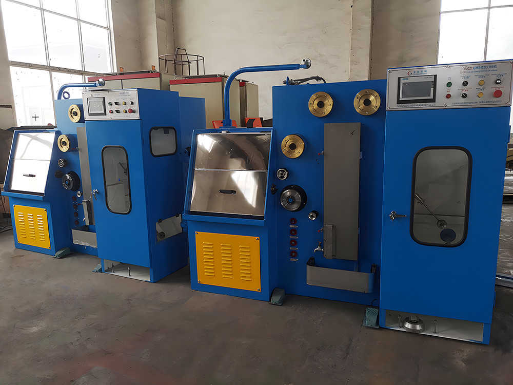 1.2mm-0.1mm Fine Copper Wire Drawing Machine With Continuous Annealer China Manufacturer