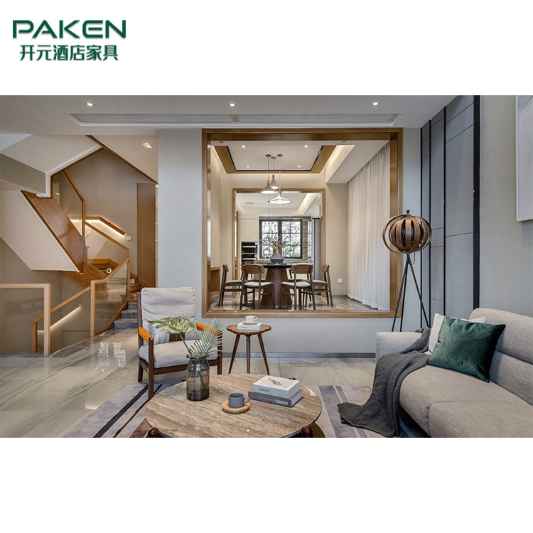 Warm And Concise Style Customize Modern Villa Furniture Living Room Furniture