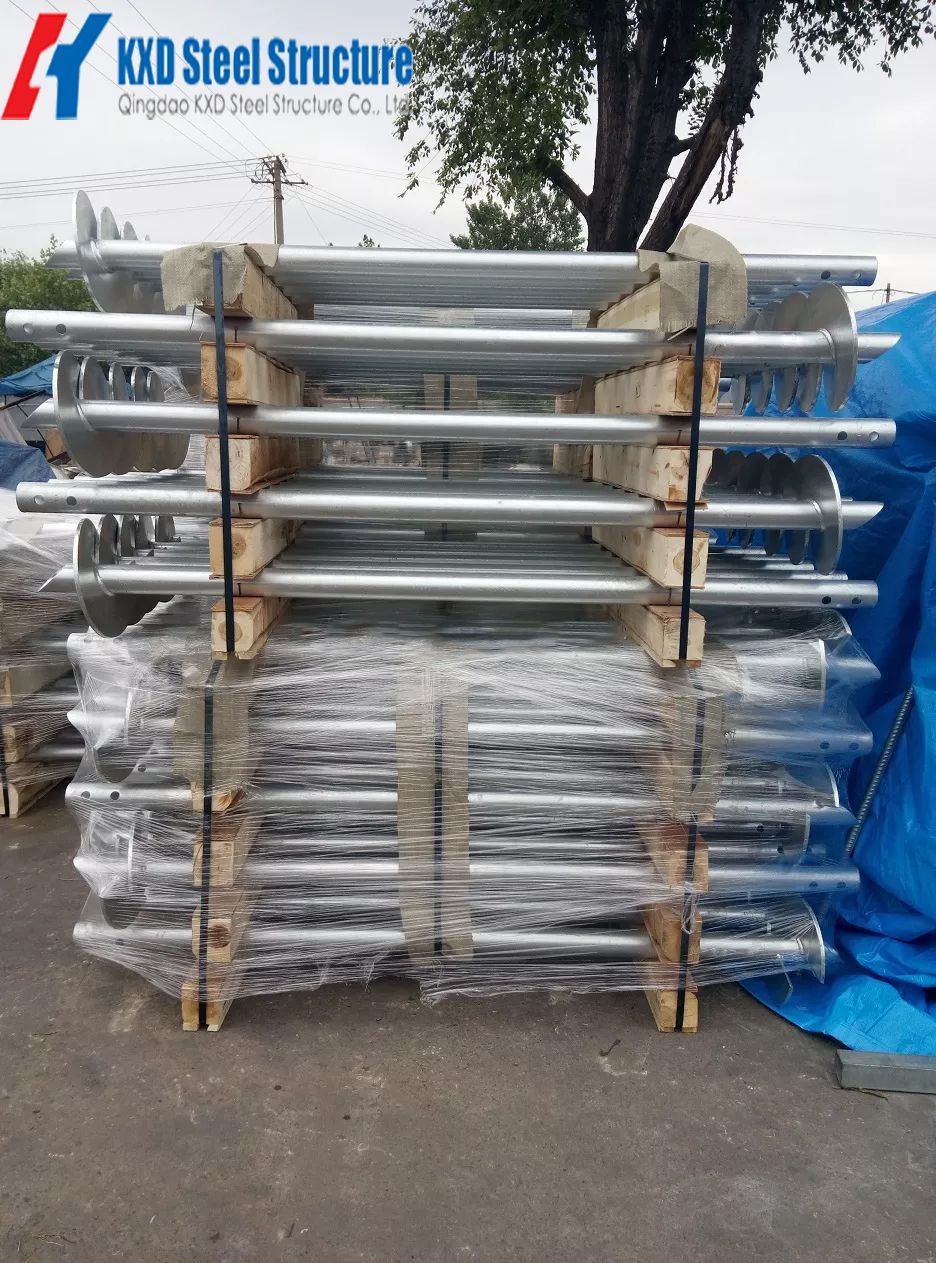 Prefabricated Hot DIP Glavanized Steel Ground Helix Pile Wholesale Foundation Screw Anchor Metal Helical Bolt