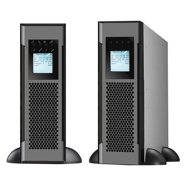 6000VA/6000W 3U 6KVA 6KW Pure Sinewave 360v/380v/400v/415v Online UPS For