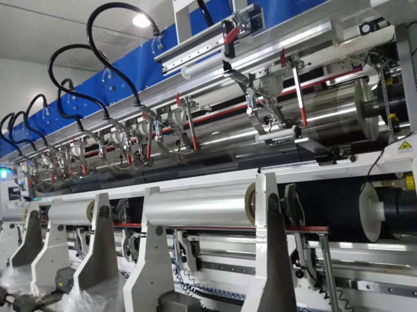 650mm 3 Micron 200V Plastic Film Rewinding Machine