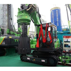  CE Small Rotary Piling Rig For 10m Depth 1000mm Diameter Drilling TYSIM KR40A Manufactures