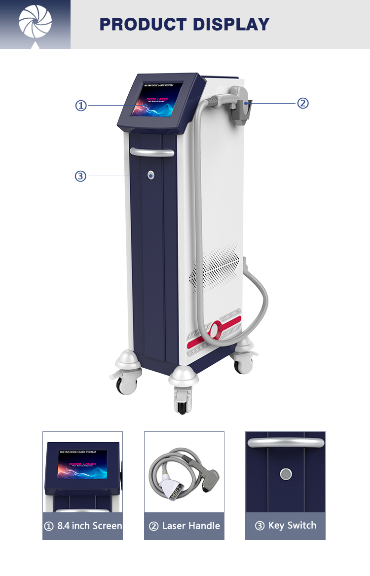 AS31Wholesale Diode Laser Beauty Machine 600W 2 in 1 IPL machine OPT Laser Painless Hair Removal device for salon beauty