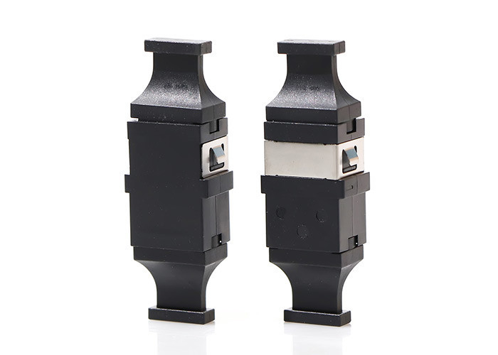 MPO MTP Optic Fiber Adapter With Ear Fiber Optic Connector Plastic