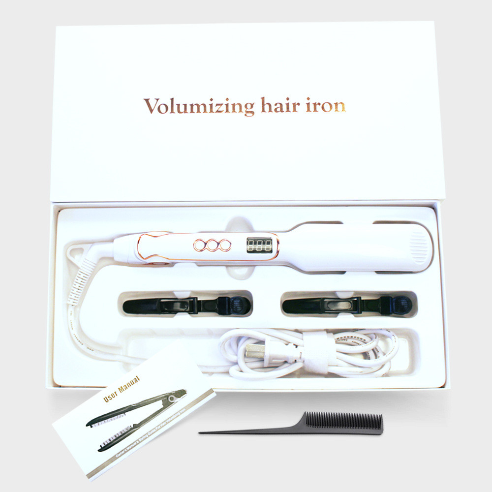 FCC Certified 50W Dual Voltage Flat Iron Hair Straightener